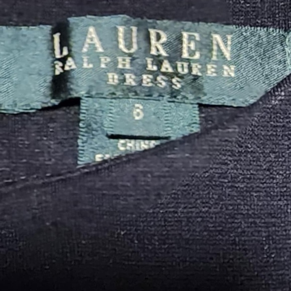Lauren Ralph Lauren Women’s Size 6 Blue Dress EUC - Picture 5 of 5